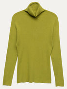 PAULINA turtleneck sweater Green - Lesley Evers-Shop-Shop/All Products-Shop/Separates
