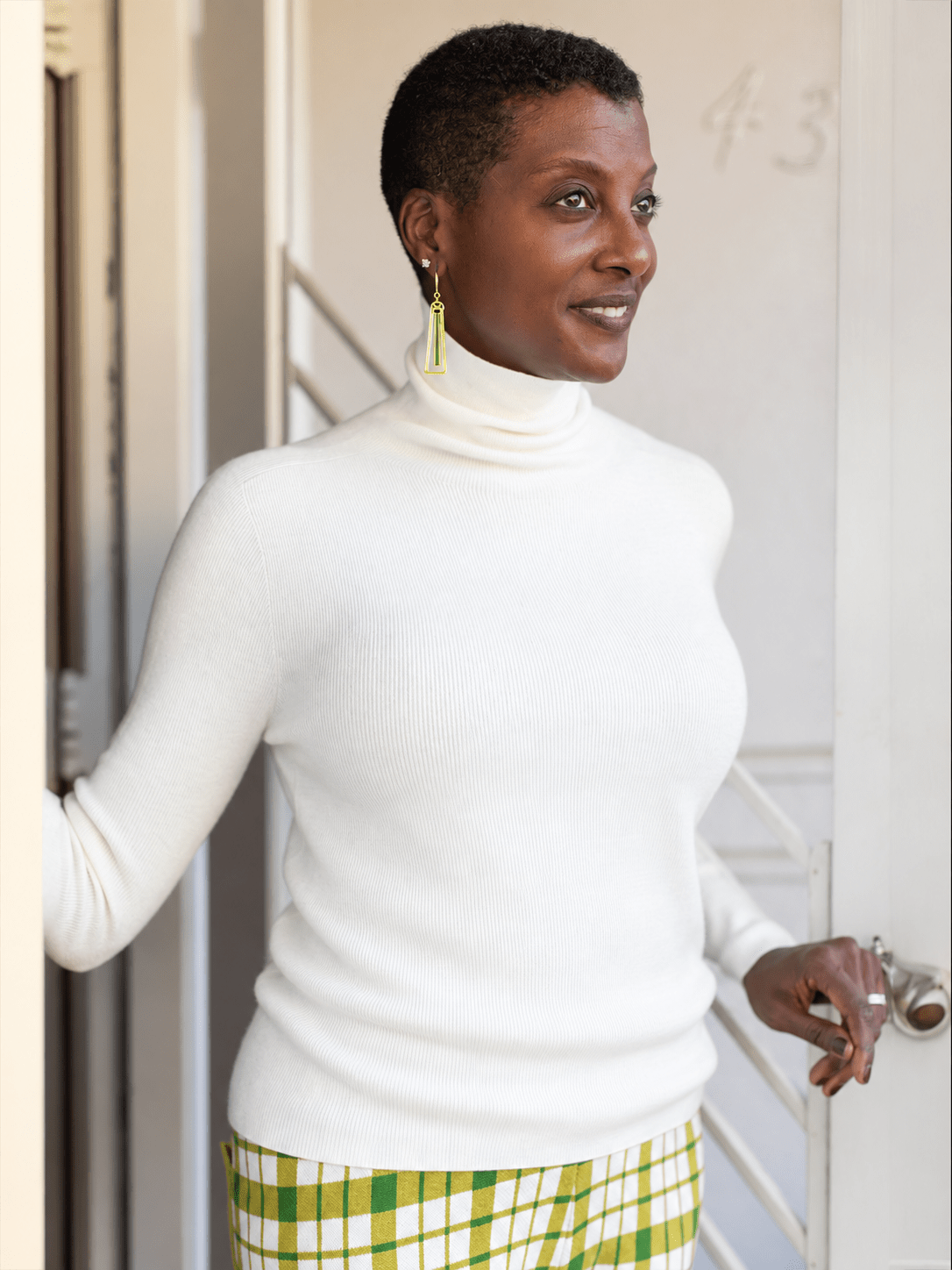 PAULINA turtleneck sweater White - Lesley Evers-Shop-Shop/All Products-Shop/Separates