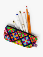 Pencil Pouch Jubilee Multi - Lesley Evers - Accessories - Bonnie cover - Giftable