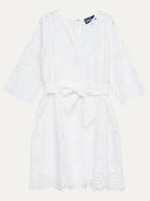 PENELOPE dress White Eyelet - Lesley Evers-cotton dress-dress-eyelet