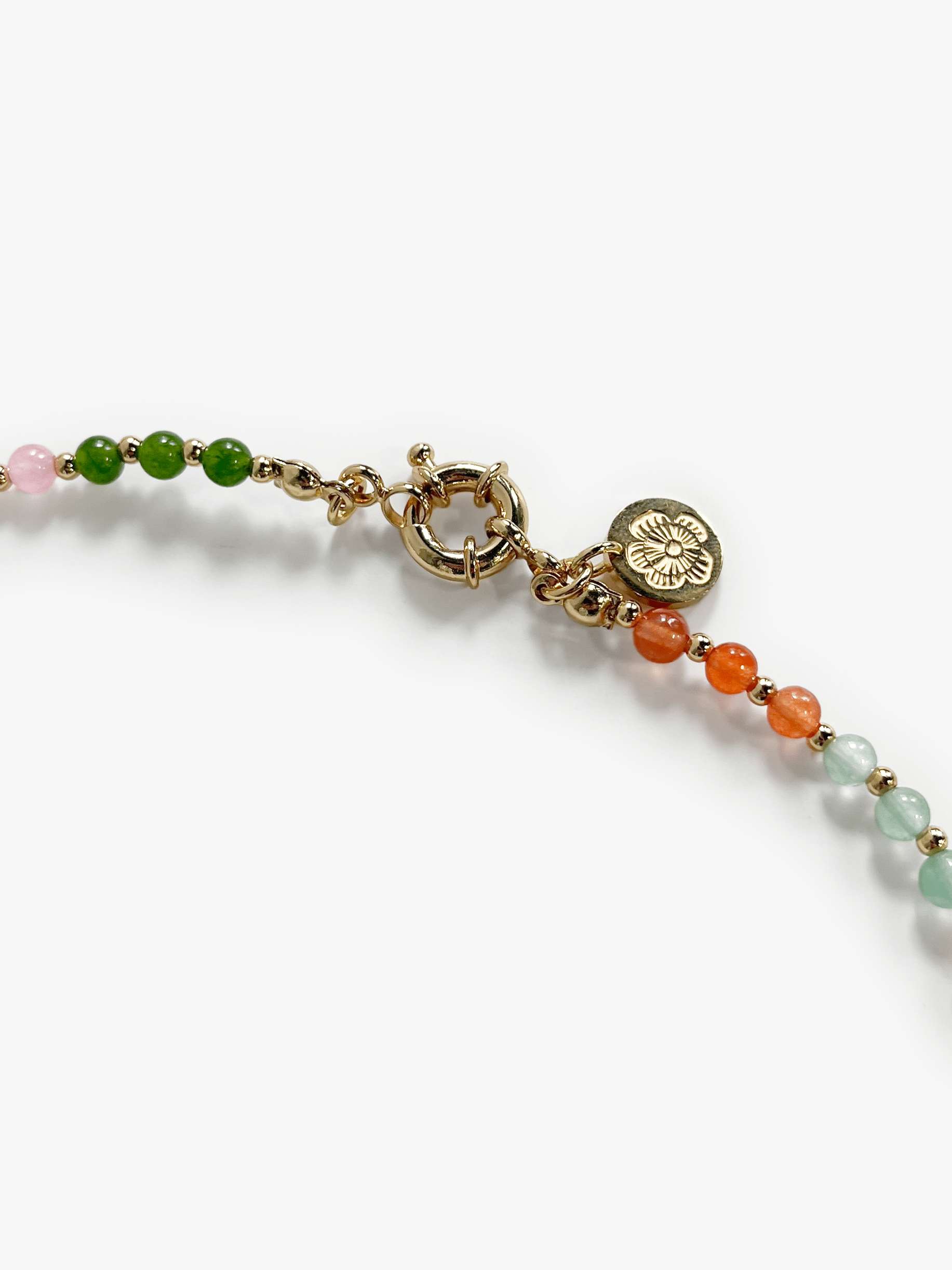 Petite Stone Necklace Posy - Lesley Evers - Accessories - accessory - new