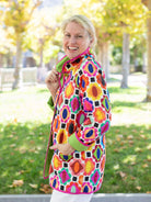 PETRA quilted coat Gems - Lesley Evers - Best Seller - coat - outerwear