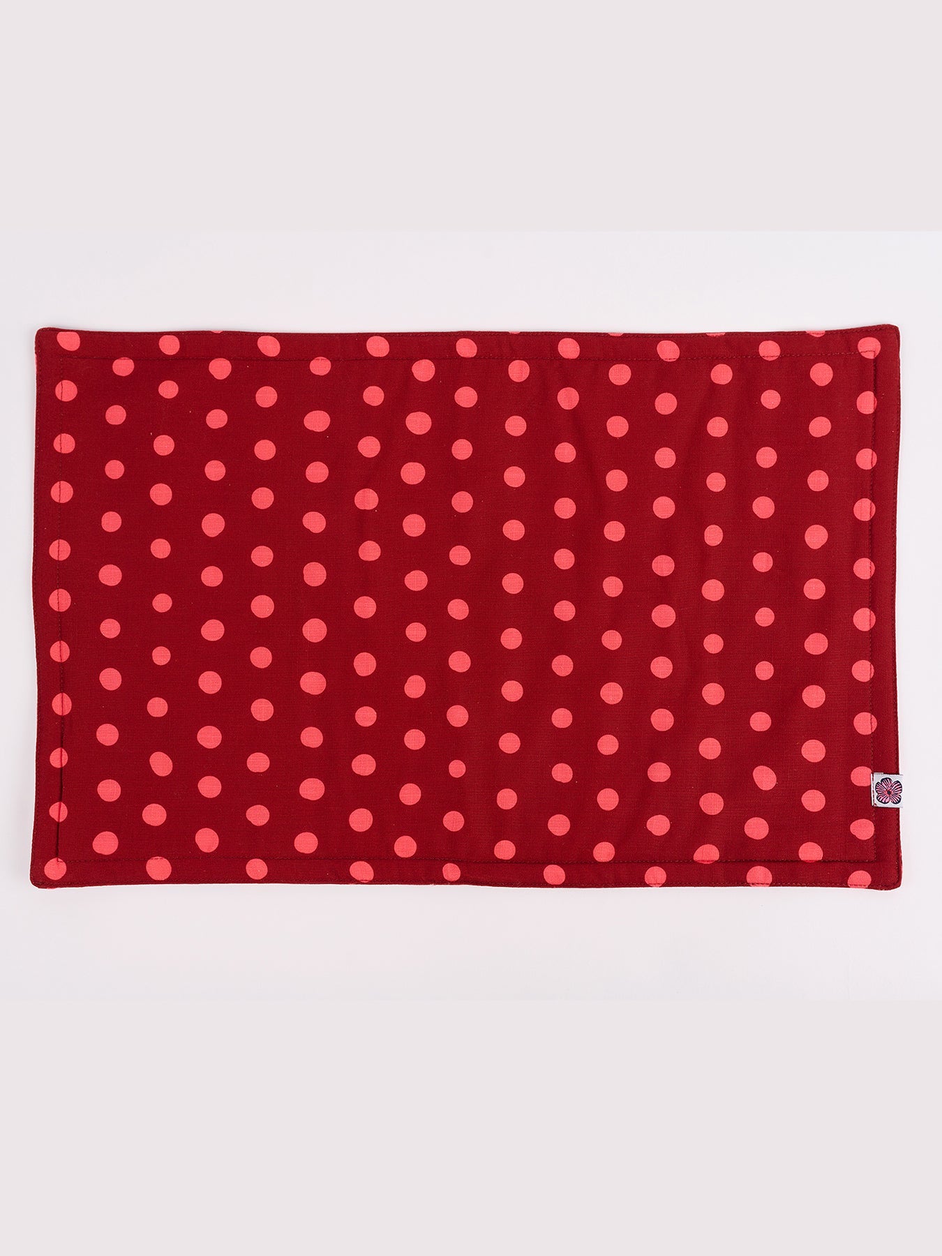 PLACEMATS set of 4 Pink Dots - Lesley Evers-bird-birds-Giftable