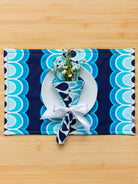 PLACEMATS set of 4 Rio Blue - Lesley Evers - Giftable - gifts under $50 - gifts under $75