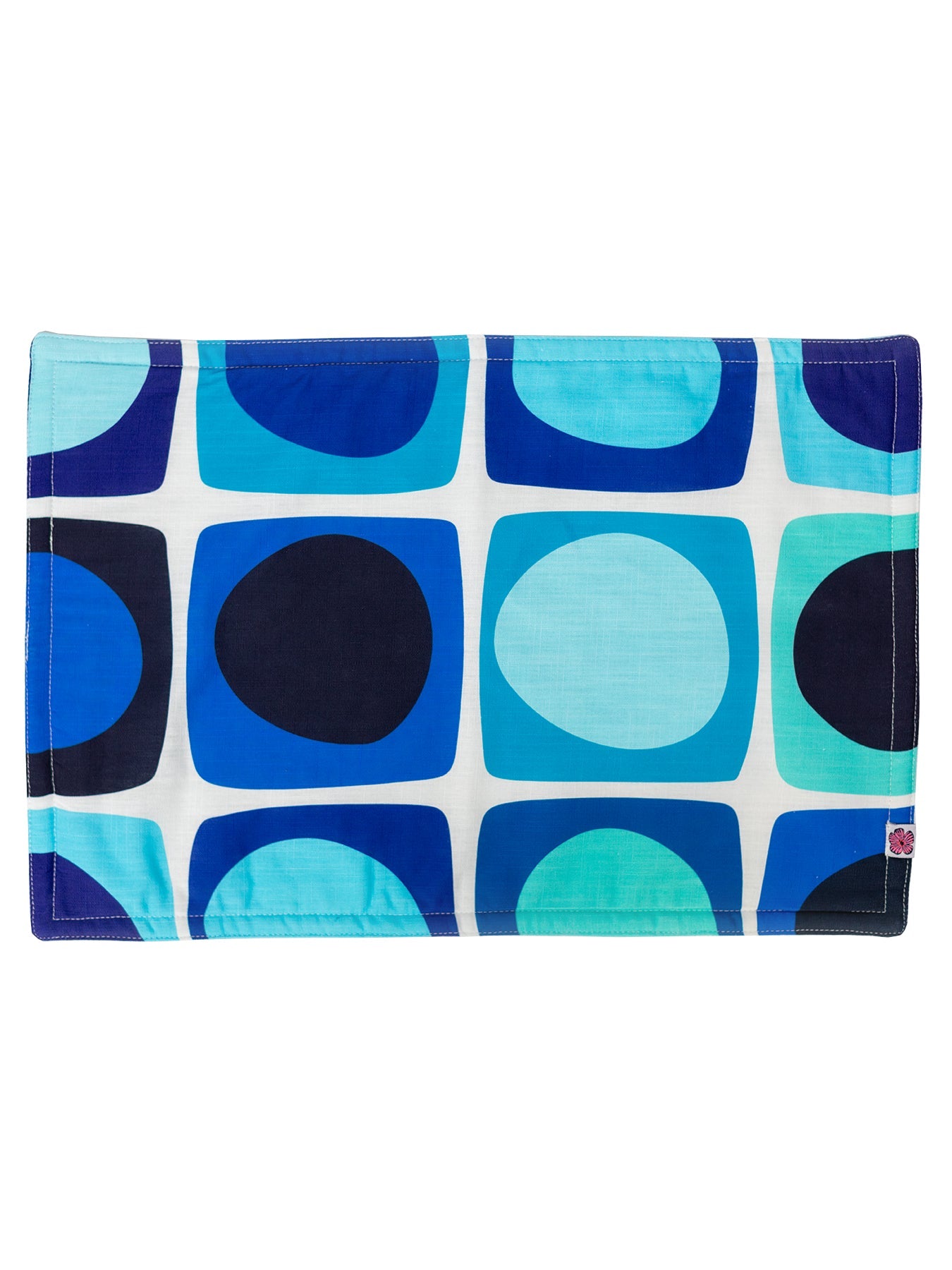 PLACEMATS set of 4 Sea Glass Blue - Lesley Evers - Giftable - gifts under $50 - gifts under $75