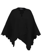 PORTIA cape Black - Lesley Evers - Accessories - Black - cape