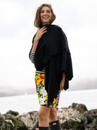PORTIA cape Black - Lesley Evers - Accessories - Black - cape