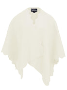 PORTIA cape Ivory - Lesley Evers - Accessories - cape - cardigan