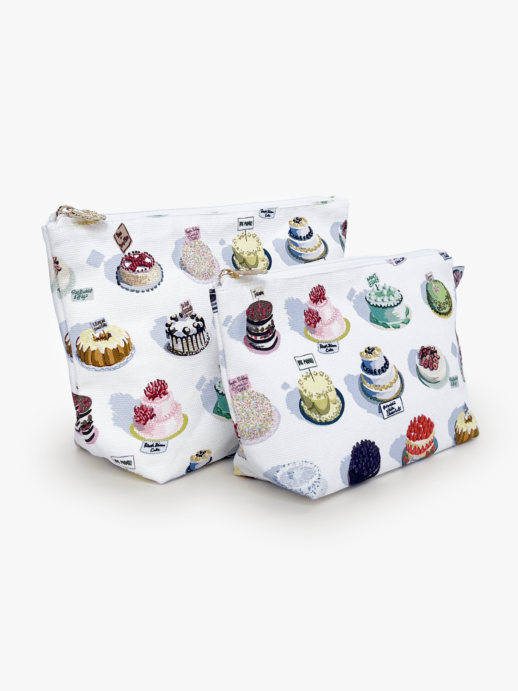Pouch Set Cakes - Lesley Evers - Accessories - Bonnie cover - garden party