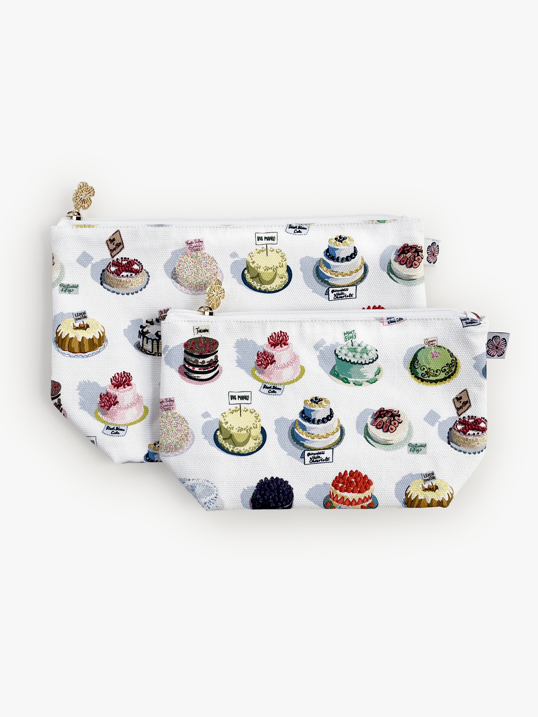 Pouch Set Cakes - Lesley Evers - Accessories - Bonnie cover - garden party