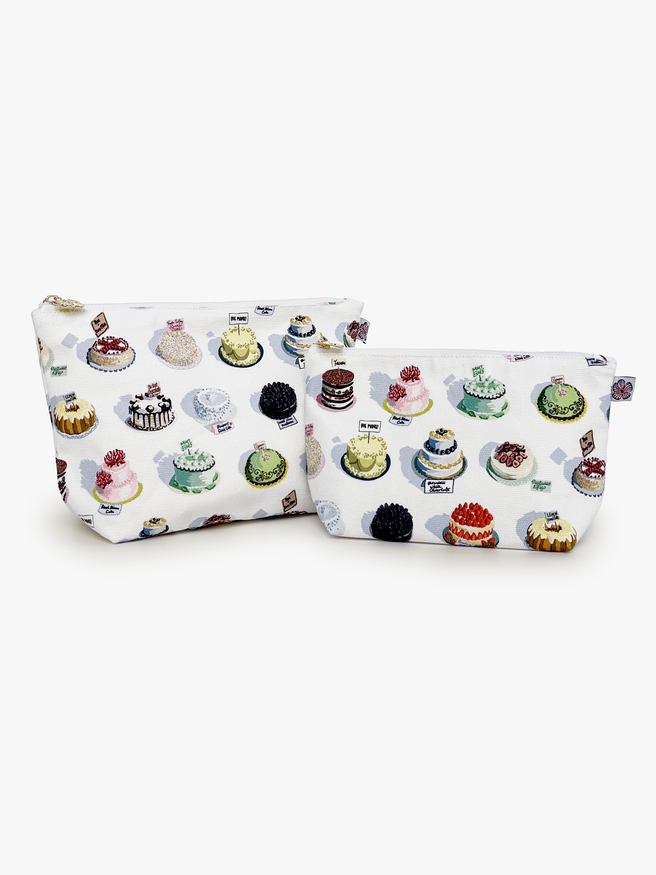 Pouch Set Cakes - Lesley Evers - Accessories - Bonnie cover - garden party
