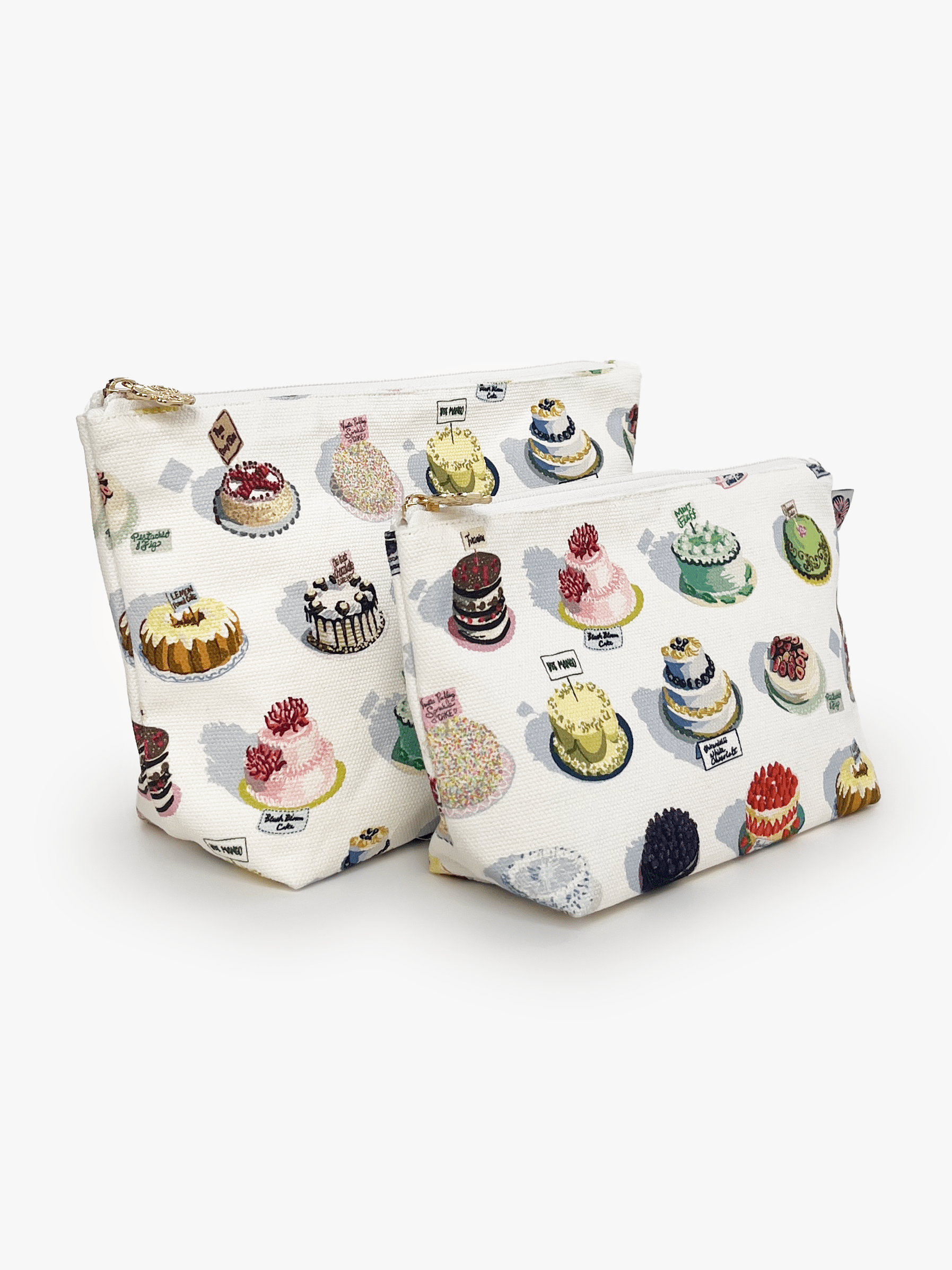 Pouch Set Cakes - Lesley Evers - Accessories - Bonnie cover - garden party