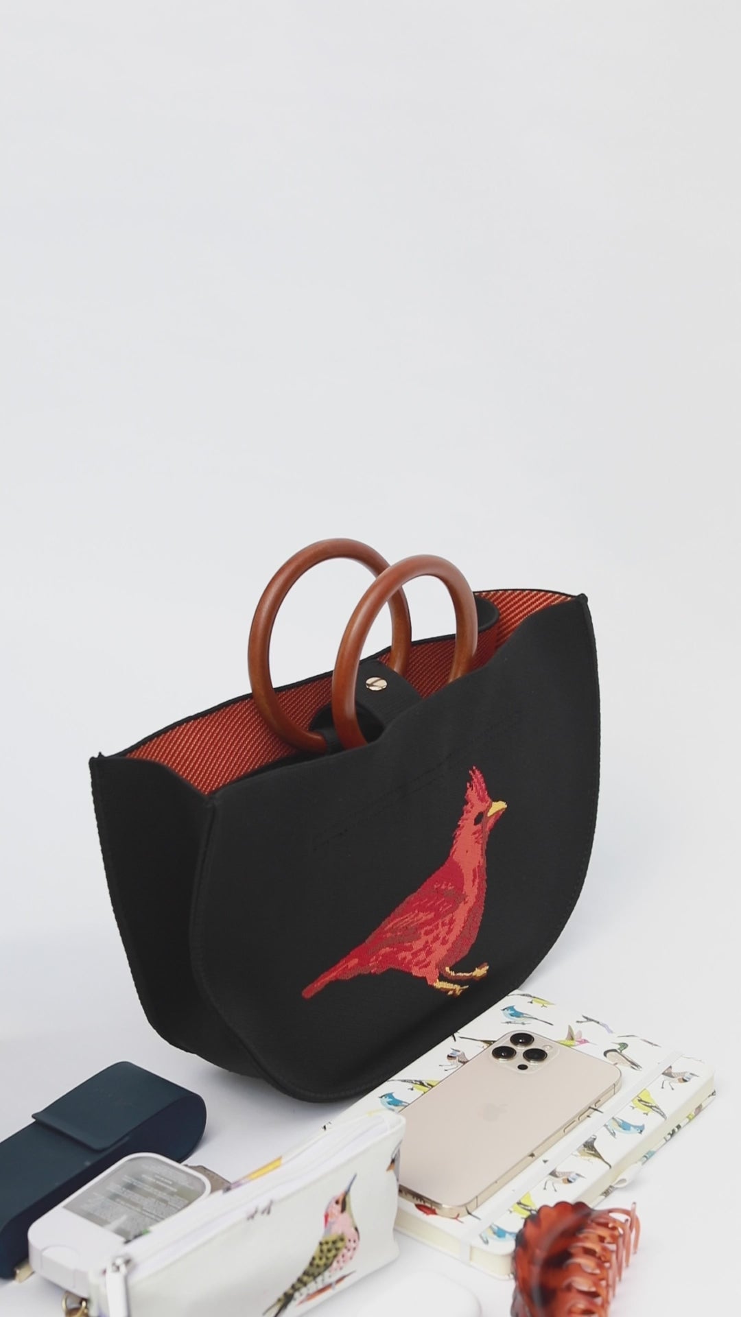 超希少 HUMMINGBIRD 154cm 美品✨ EVIE handbag Anna's Hummingbird – Lesley Evers