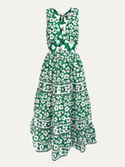 REBECCA dress Garden Wall Green - Lesley Evers-dress-easter dress-new