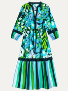 RENE dress Garden Oasis Blue - Lesley Evers-Dress-sale-service_blocked