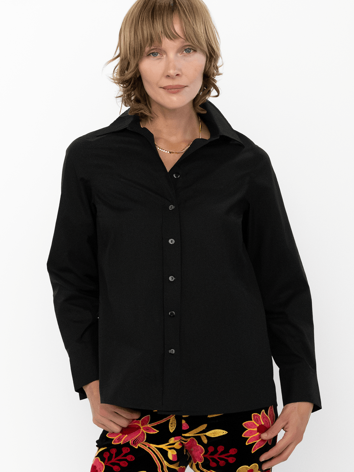 ROBIN blouse Black - Lesley Evers-new-Shop-Shop/All Products
