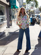 ROBIN blouse Prairie Posy - Lesley Evers-Best Seller-erika-new