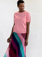 RORY knit top Pink - Lesley Evers-knit-knitwear-new