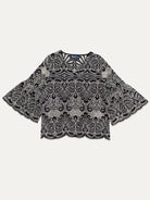 ROSALIE blouse Black Eyelet - Lesley Evers-service_blocked-Shop-Shop/All Products