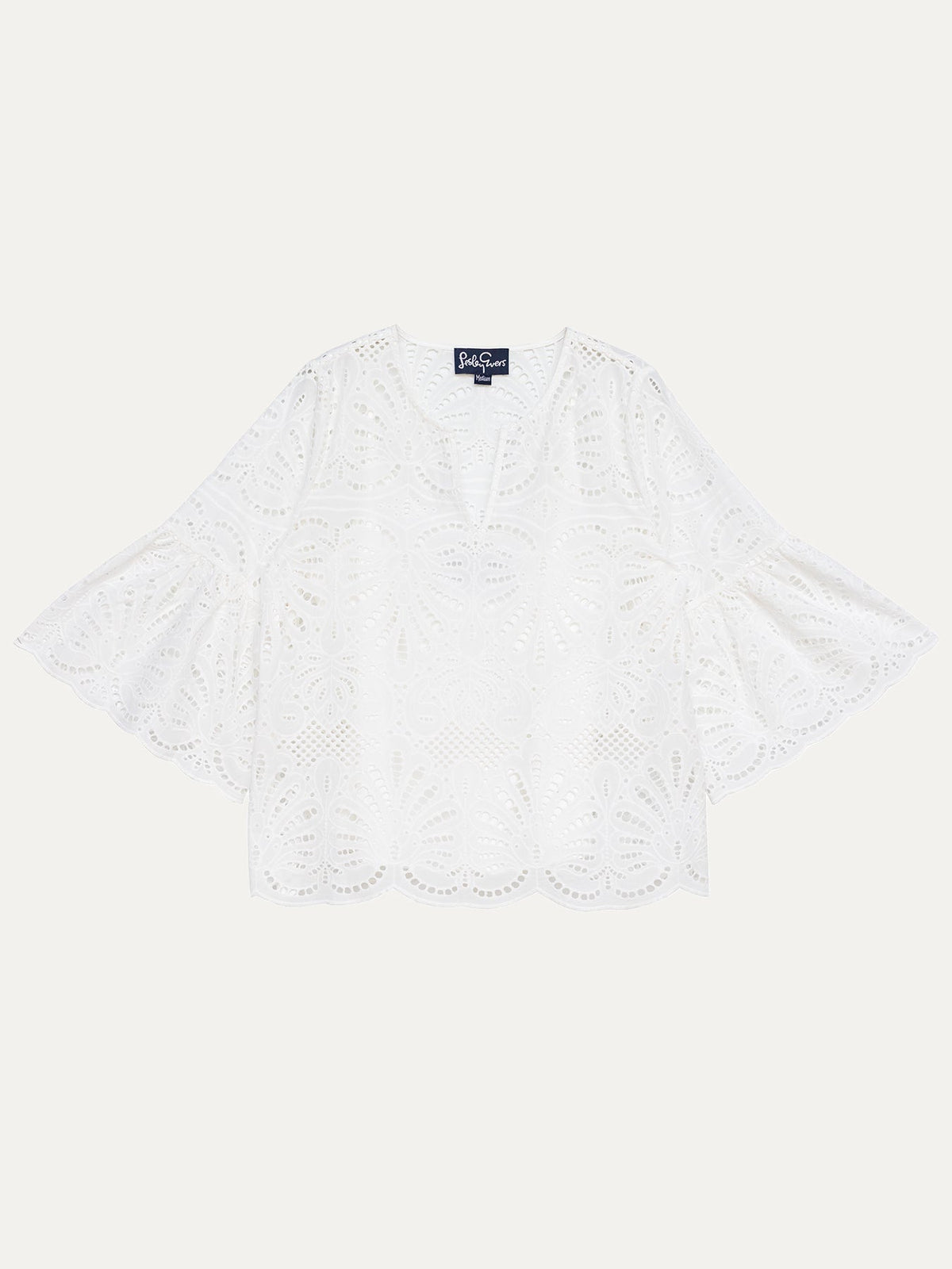 ROSALIE blouse White Eyelet - Lesley Evers-service_blocked-Shop-Shop/All Products