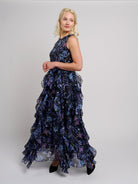 ROSALIND dress Lily Bouquet Purple - Lesley Evers - Dress - formal - Shop