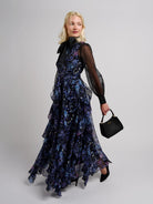 ROSALIND dress Lily Bouquet Purple - Lesley Evers - Dress - formal - Shop