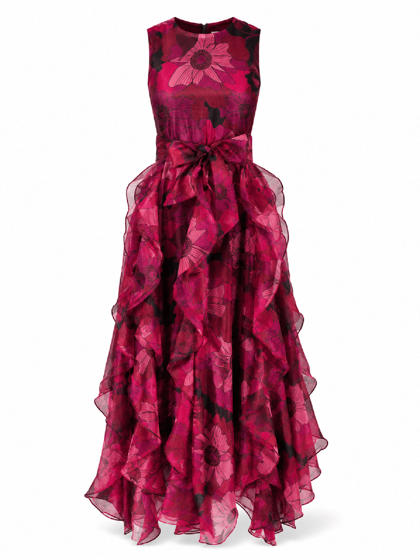 ROSALIND dress Wild Bloom Magenta - Lesley Evers - Dress - formal - Shop