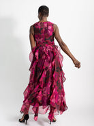 ROSALIND dress Wild Bloom Magenta - Lesley Evers - Dress - formal - Shop