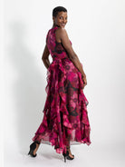 ROSALIND dress Wild Bloom Magenta - Lesley Evers - Dress - formal - Shop
