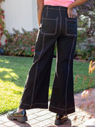 ROXANNE pant Black - Lesley Evers - denim - denim pant - pant