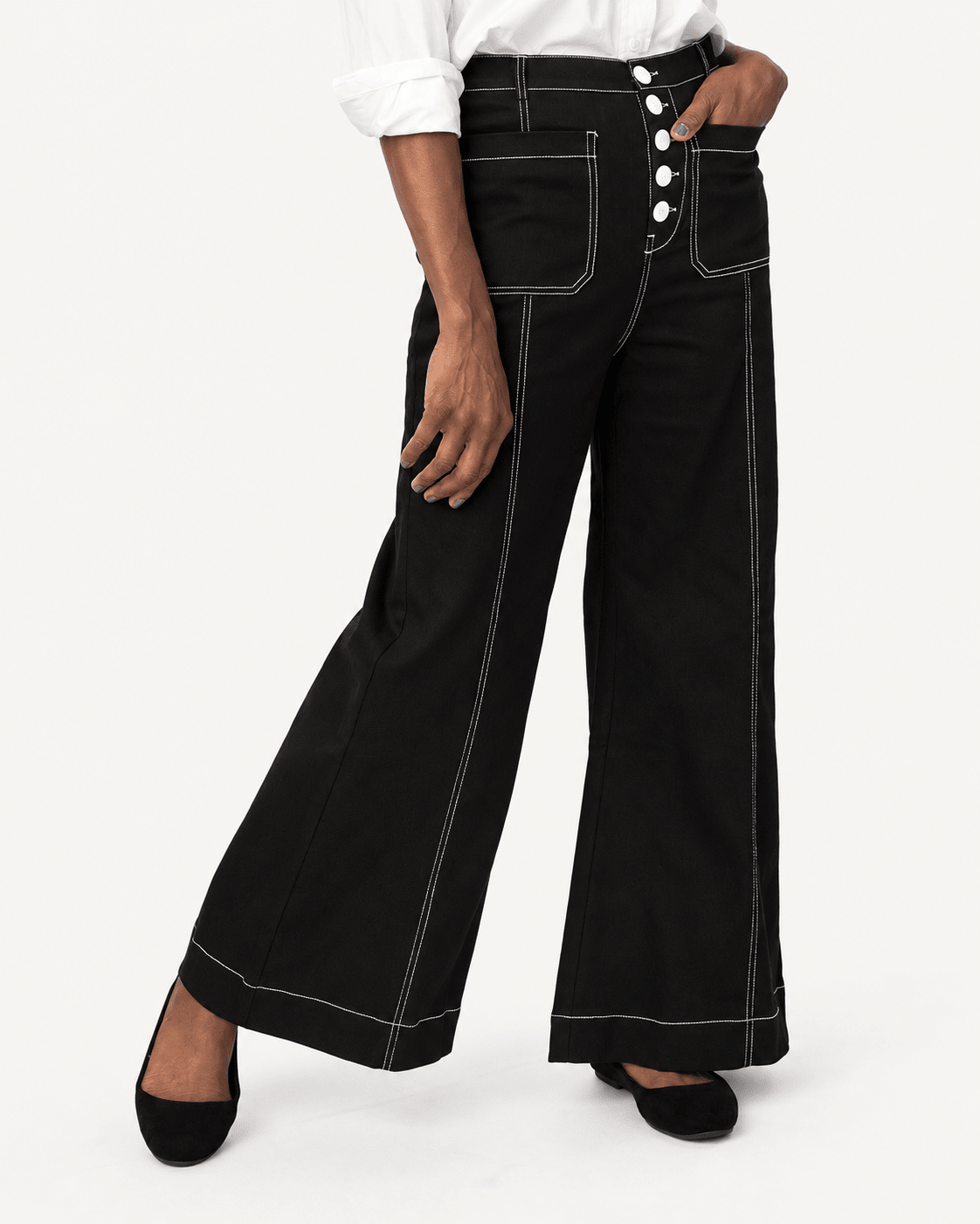 ROXANNE pant Black - Lesley Evers-denim-denim pant-pant