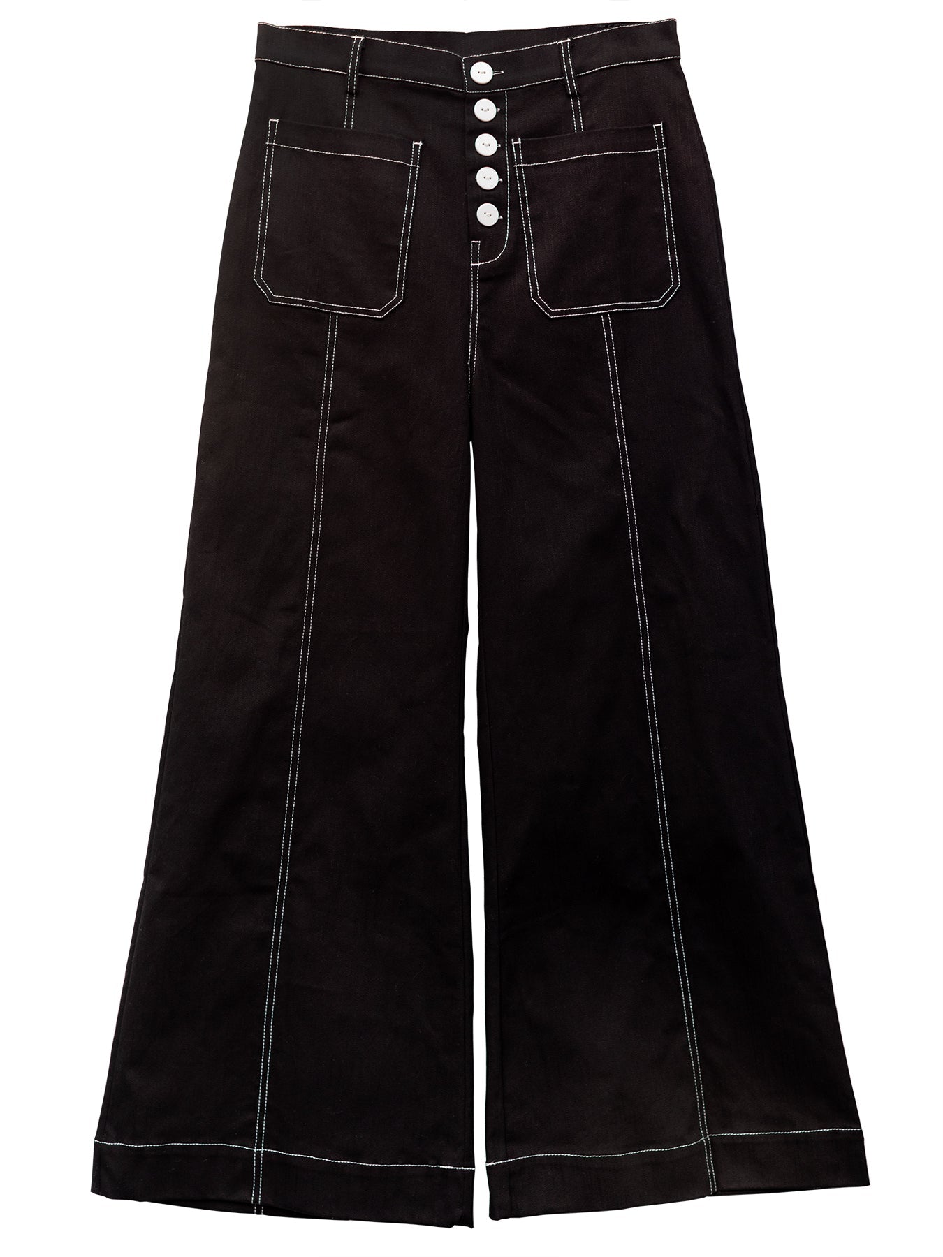 ROXANNE pant Black - Lesley Evers - denim - denim pant - pant