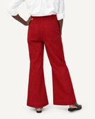 ROXANNE pant Burgundy - Lesley Evers-denim pant-pant-Roxanne