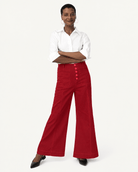ROXANNE pant Burgundy - Lesley Evers-denim pant-pant-Roxanne