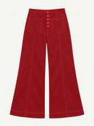 ROXANNE pant Burgundy - Lesley Evers-denim pant-pant-Roxanne