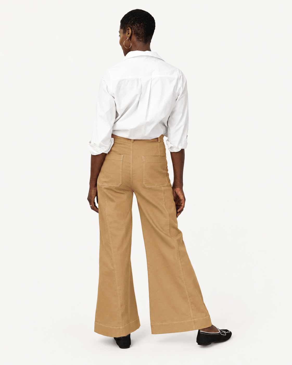 ROXANNE pant Khaki - Lesley Evers-denim pant-pant-Roxanne