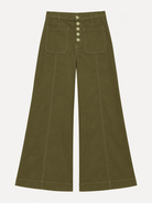 ROXANNE pant Olive - Lesley Evers-denim pant-pant-Roxanne