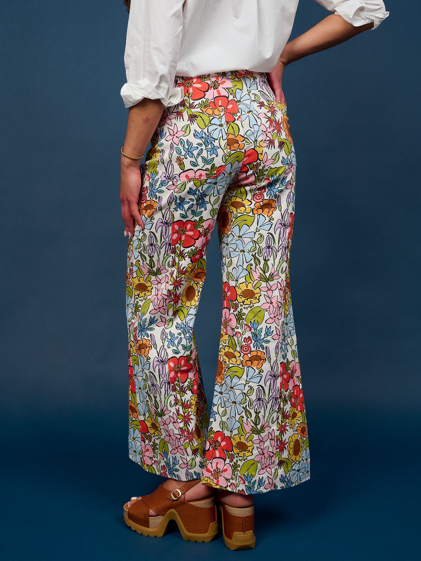 ROXANNE pant Whimsy - Lesley Evers-denim pant-pant-Roxanne