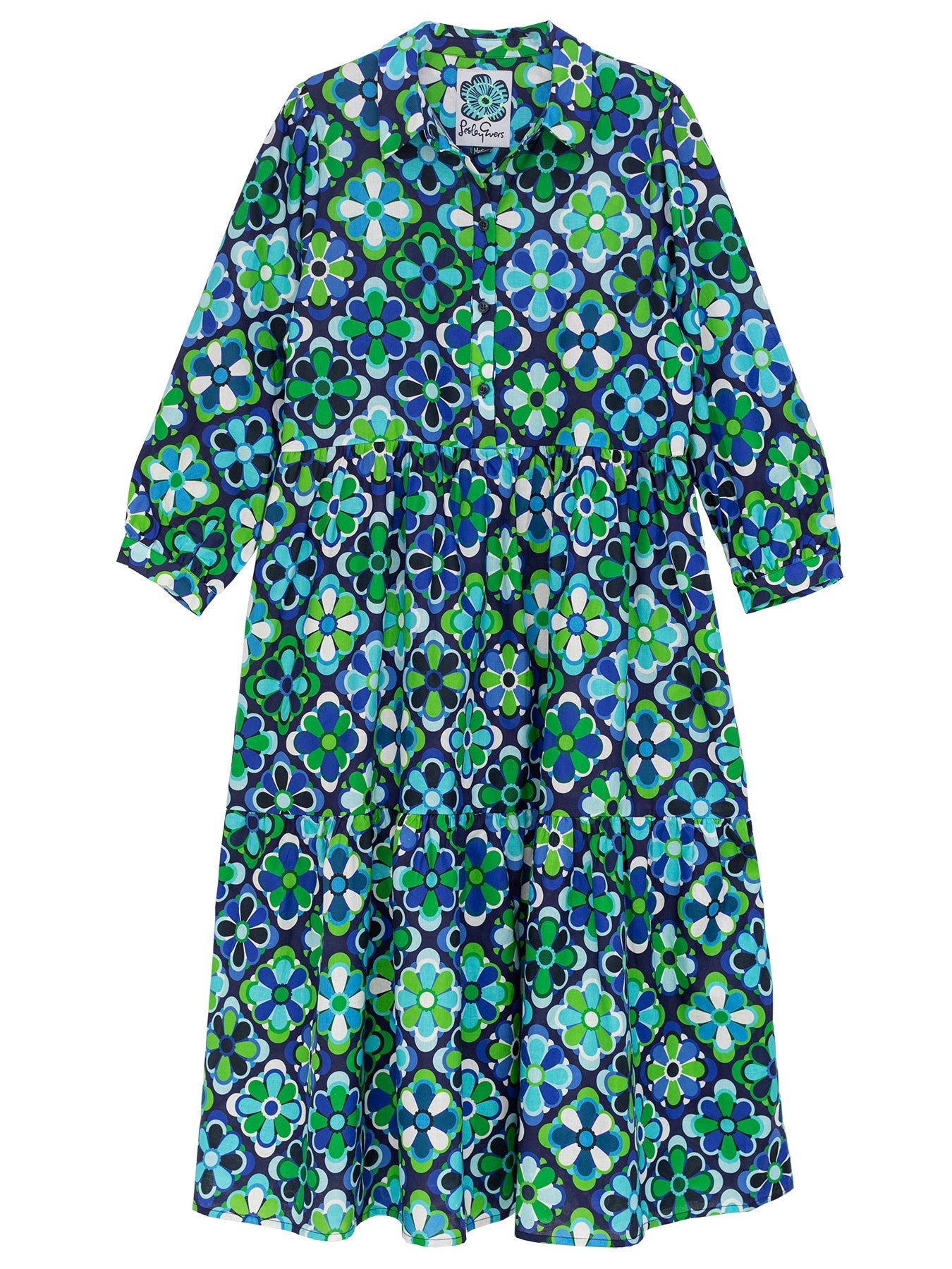 RUTHIE dress Jubilee Blue - Lesley Evers - Best Seller - Dress - jubilee