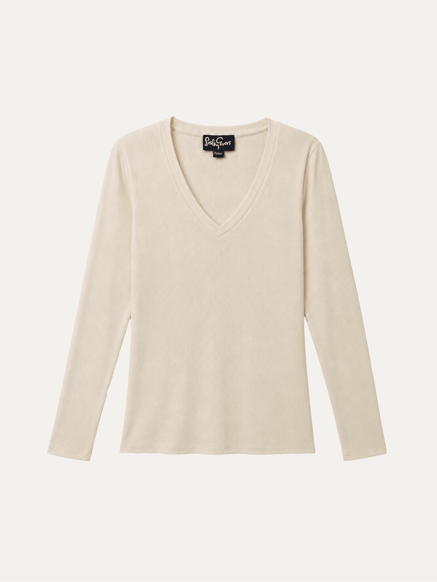 RYLEE tee Ivory - Lesley Evers-Black-black and white-Shop