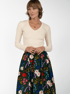RYLEE tee Ivory - Lesley Evers-Black-black and white-Shop