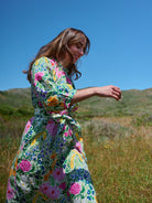 SAVANNAH dress Flower Field - Lesley Evers - dress - 