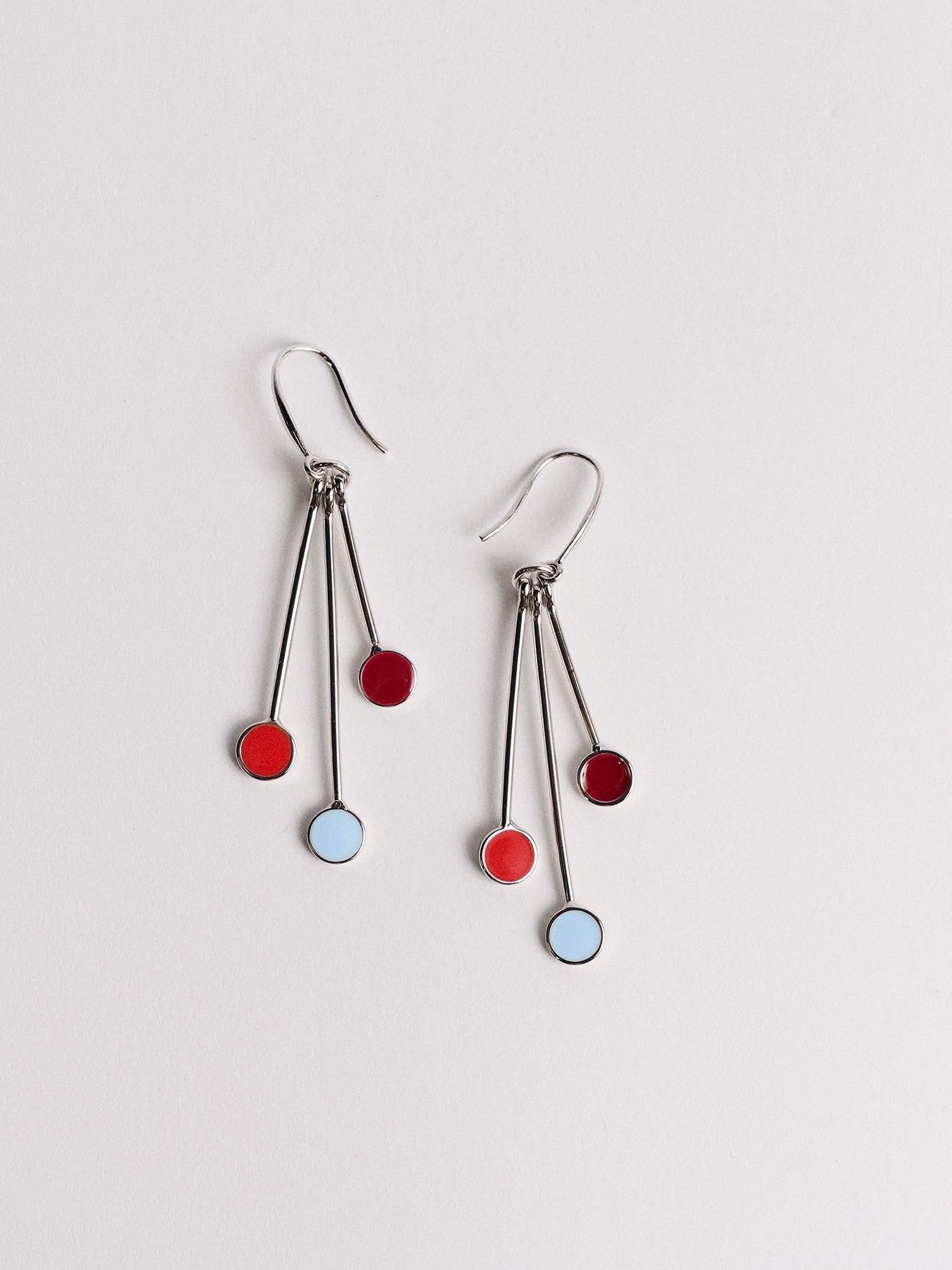 Silver Droplet Earrings Ember - Lesley Evers - Accessories - accessory - new