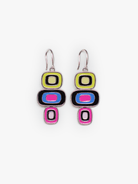 Silver Pebble Earrings Passionflower - Lesley Evers - Accessories - accessory - pebble