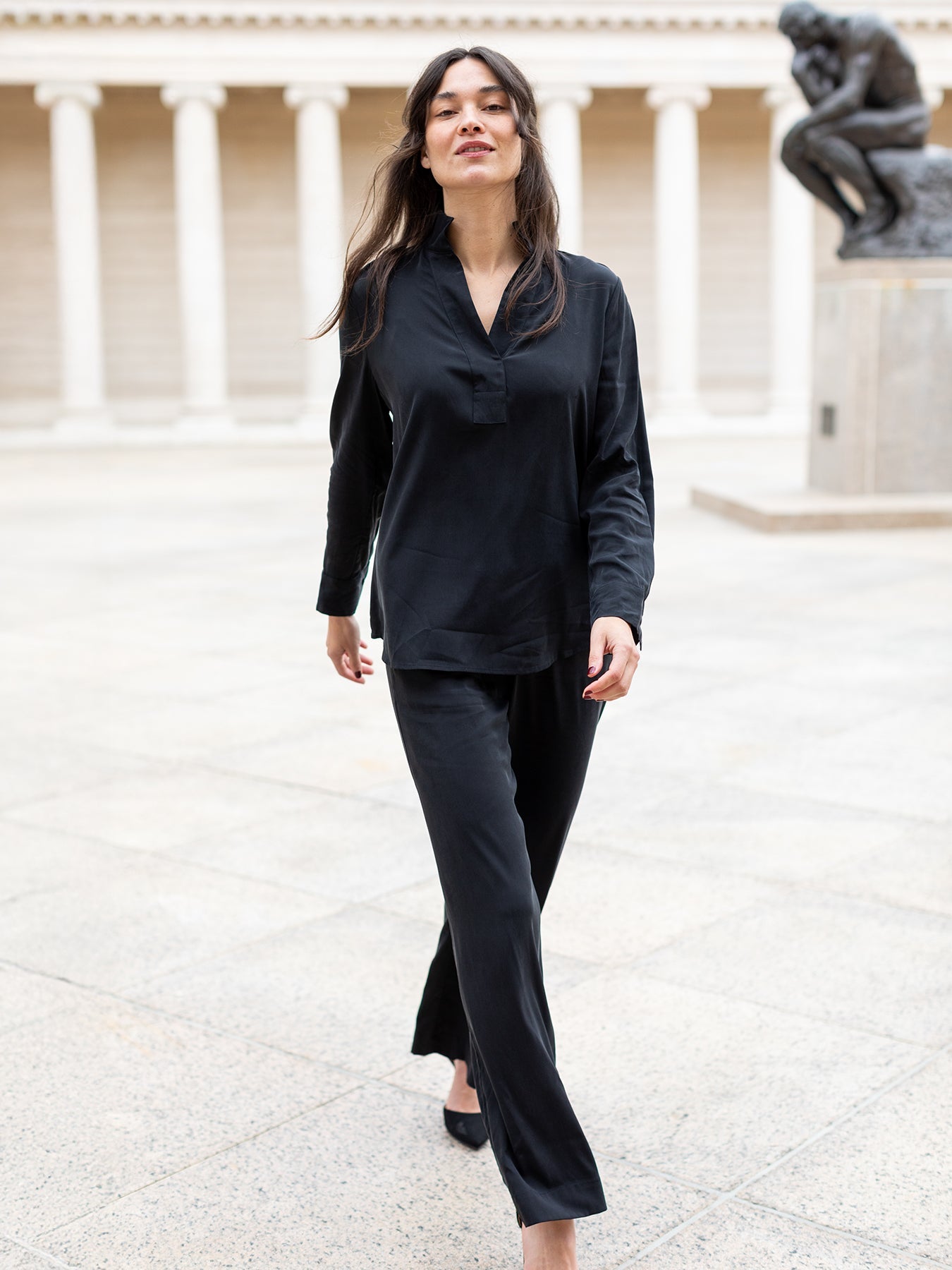 SIMONE blouse Black - Lesley Evers - 