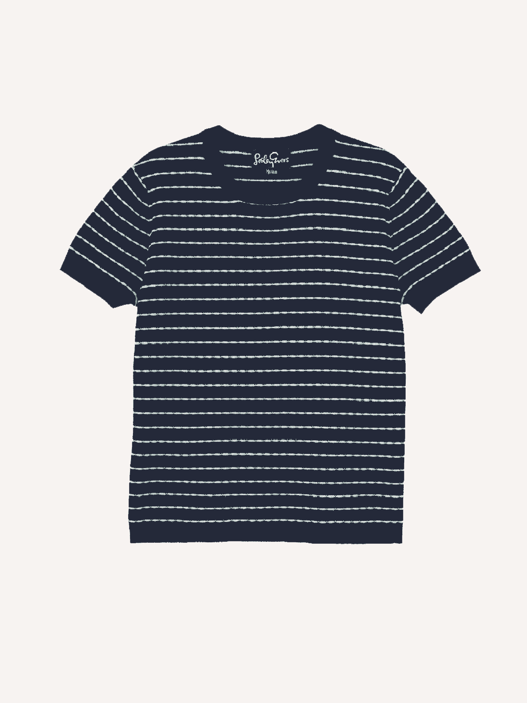 SKYLAR knit top Black and White - Lesley Evers-knit-knitwear-new