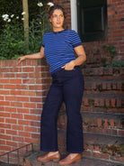 SKYLAR knit top Blue - Lesley Evers - knit - knitwear - Shop