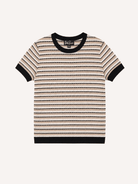SKYLAR knit top Camel - Lesley Evers-knit-knitwear-new