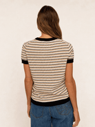SKYLAR knit top Camel - Lesley Evers-knit-knitwear-new