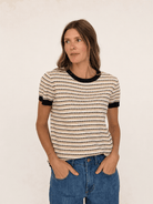 SKYLAR knit top Camel - Lesley Evers-knit-knitwear-new